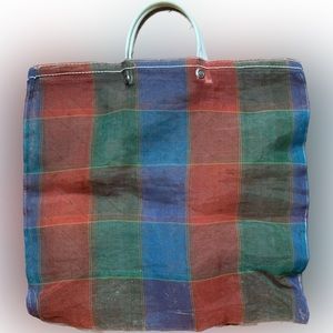 *** Vintage Mesh Tote Shopping Bag